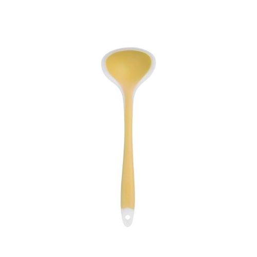 Concha em nylon e silicone Tramontina Matiz amarelo 28,6cm Concha em nylon e silicone Tramontina Matiz amarelo 28,6cm