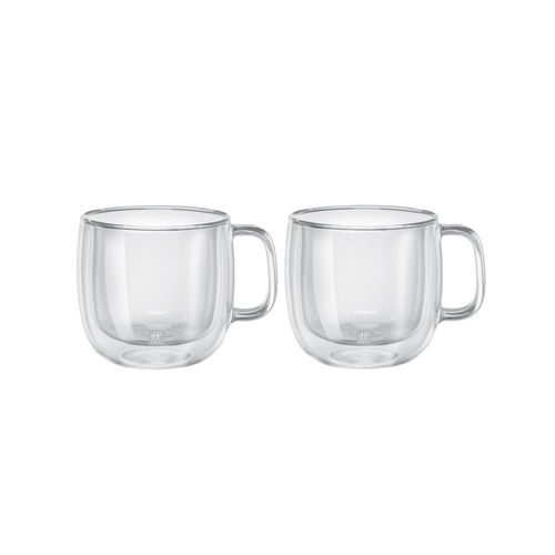Jogo de caneca Zwilling parede dupla para capuccino 2 peças 450ml Jogo de caneca Zwilling parede dupla para capuccino 2 peças 450ml