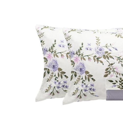 Jogo de lençol duplo com elástico Domani DMI casal estampado Jogo de lençol duplo com elástico Domani DMI casal estampado