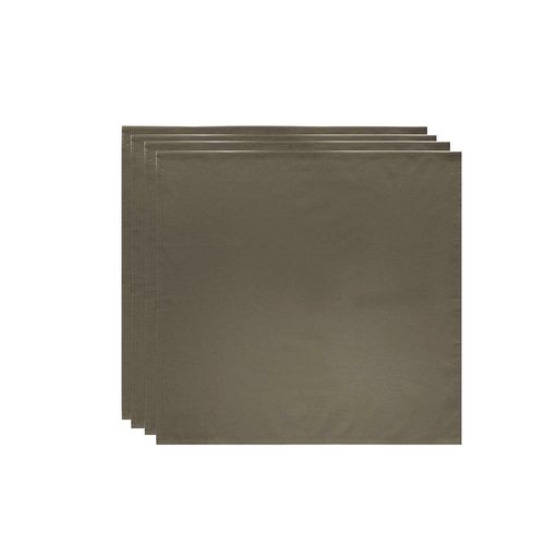 Jogo de guardanapos Copa&Cia Home 40x40cm 4 peças noz moscada