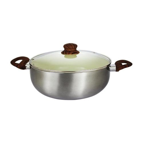 Caçarola em alumínio com revestimento em cerâmica Casambiente 24cm Caçarola em alumínio com revestimento em cerâmica Casambiente 24cm