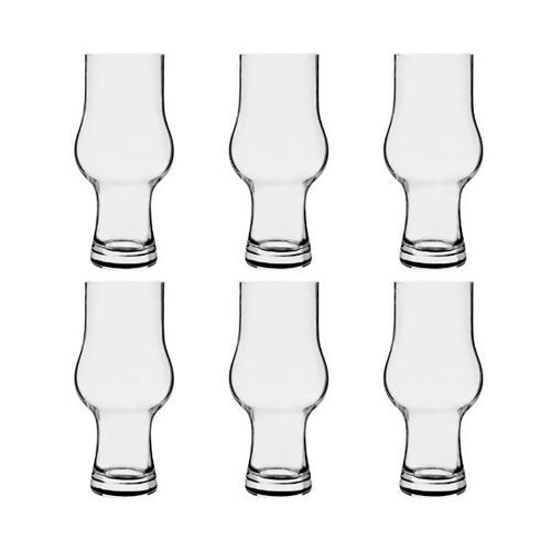Jogo de copos cerveja em cristal Strauss IPA 104.695 400ml 6 peças Jogo de copos cerveja em cristal Strauss IPA 104.695 400ml 6 peças