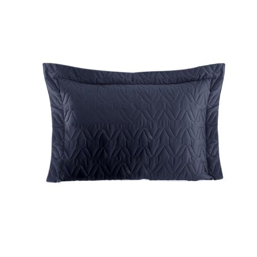 Porta travesseiro Kacyumara Tinto Satineé 300 fios 50cmx70cm marinho Porta travesseiro Kacyumara Tinto Satineé 300 fios 50cmx70cm marinho