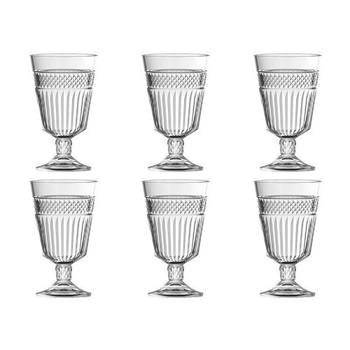 Jogo de taças em vidro L'Hermitage Palace 330ml 6 peças