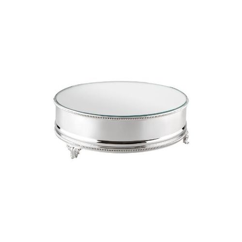 Boleira redonda em prata Silverlux Pérola 32,5cm