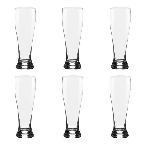 Jogo de copos cerveja em cristal Strauss Catatina 200ml 6 peças