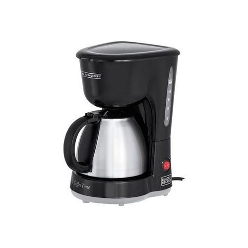 Cafeteira com jarra em aço inox Black+Decker 750ml 127v