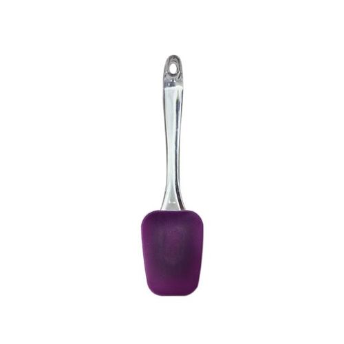 Espátula em silicone com cabo em acrílico Uny Gift roxo AS020 Espátula em silicone com cabo em acrílico Uny Gift roxo AS020
