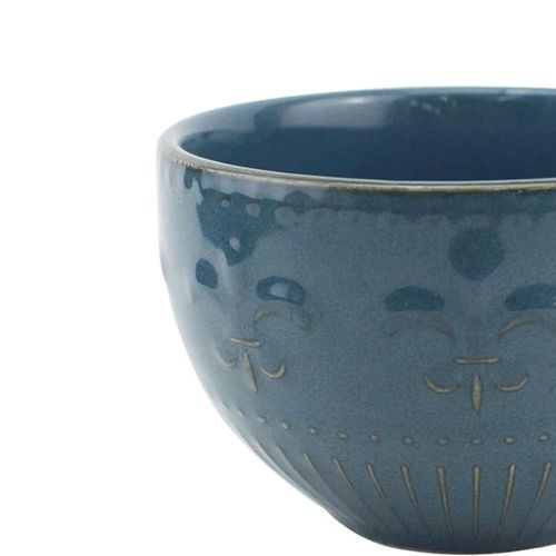 Bowl em porcelana L'Hermitage La Fleur 240ml azul Bowl em porcelana L'Hermitage La Fleur 240ml azul