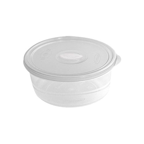 Pote redondo em plástico Plasvale Wave 3 litros Pote redondo em plástico Plasvale Wave 3 litros