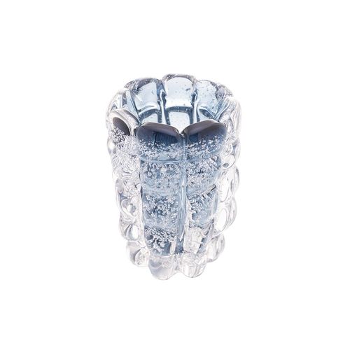 Vaso em vidro Lyor Italy 10x15cm azul Vaso em vidro Lyor Italy 10x15cm azul