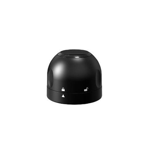 Tampa pressão para champanhe em plástico com trava Fracalanza Trender 4x3cm preta Tampa pressão para champanhe em plástico com trava Fracalanza Trender 4x3cm preta