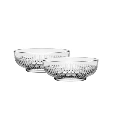 Jogo de Bowls em vidro L'Hermitage Vitríssimo 880ml 2 peças