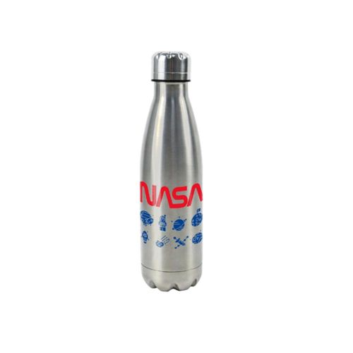 Garrafa térmica com parede dupla em inox Nasa Icons 500ml Garrafa térmica com parede dupla em inox Nasa Icons 500ml