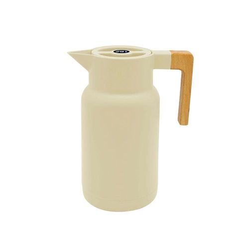 Garrafa térmica em plástico Dynasty Coffeeshop 1 litro off white Garrafa térmica em plástico Dynasty Coffeeshop 1 litro off white