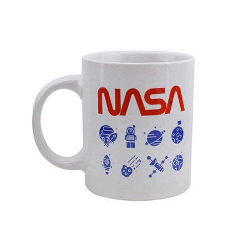 Caneca em cerâmica Nasa Icons 320ml 9,5cm Caneca em cerâmica Nasa Icons 320ml 9,5cm