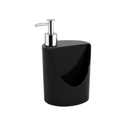 Dispenser em plástico Coza Romeu e Julieta 600ml preto