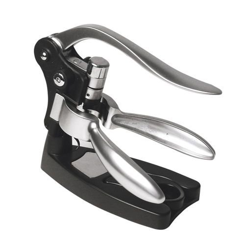 Saca rolha com base e corta lacre em zamac e plástico ABS Dynasty 3 peças Saca rolha com base e corta lacre em zamac e plástico ABS Dynasty 3 peças