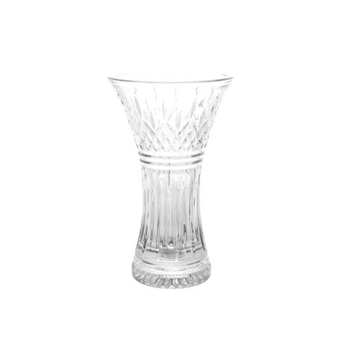 Vaso em cristal Wolff Lys 15x24cm incolor