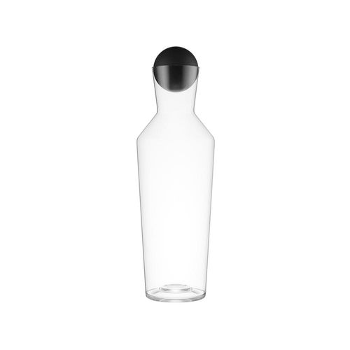 Decanter em cristal ecológico com tampa esfera Wolff Hydriam Veritas 1 litro