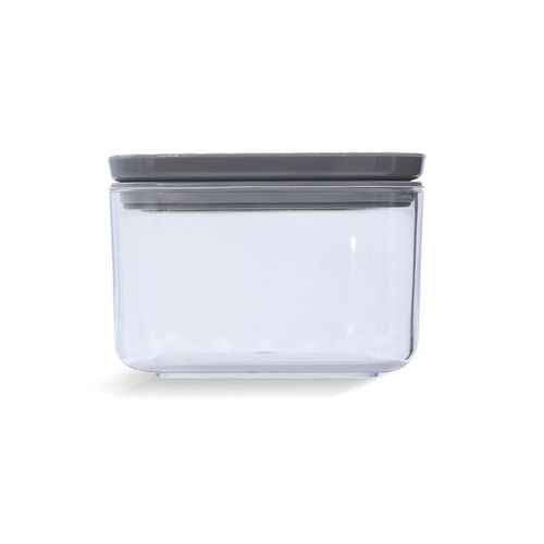 Porta mantimentos hermético Plasvale Cristal 500ml cinza Porta mantimentos hermético Plasvale Cristal 500ml cinza
