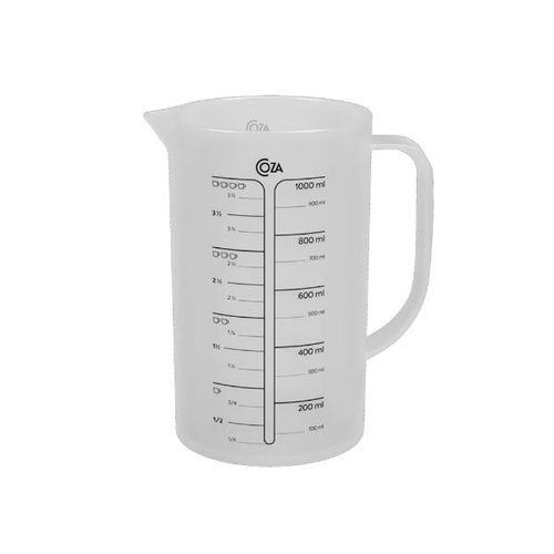 Jarra medidora em plástico Coza Cozy 1 litro natural
