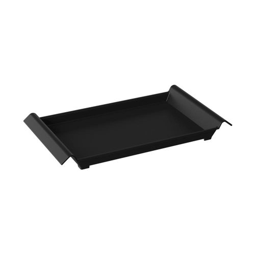 Bandeja em plástico Coza Cozy 45x29,6x5cm preta