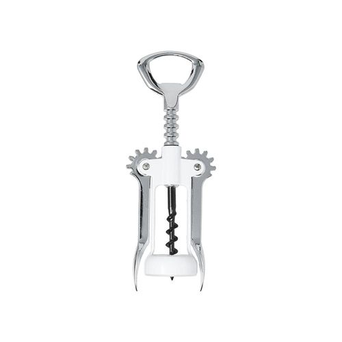 Saca-rolha em inox de alavanca Guidini Econômico 17x6x4cm branco Saca-rolha em inox de alavanca Guidini Econômico 17x6x4cm branco