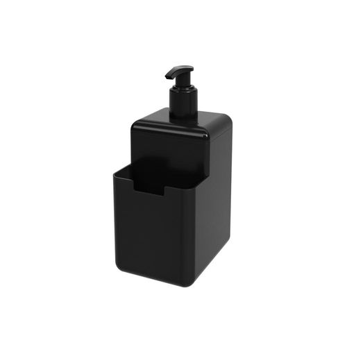 Dispenser em plástico Coza Single 500ml preto