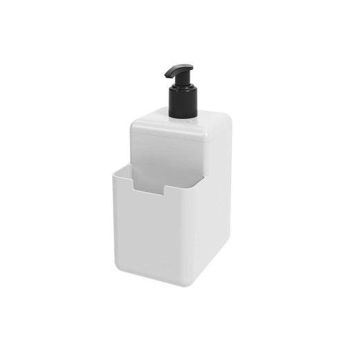 Dispenser em plástico Coza Single 500ml branco