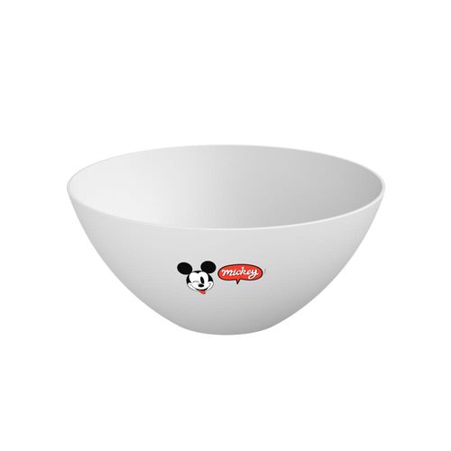 Tigela em plástico Coza Essential Disney 3,5L branco