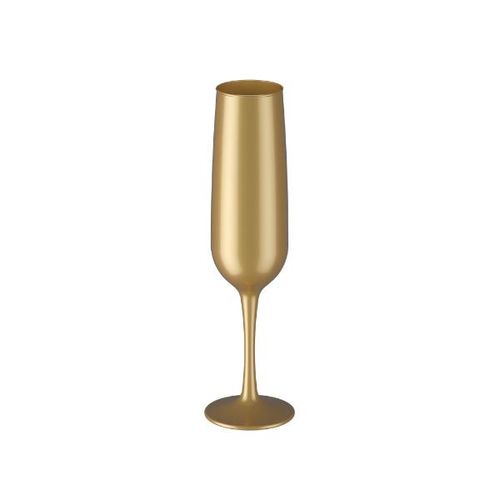 Taça espumante Coza Fun 160ml dourado