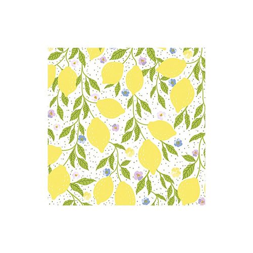 Jogo de guardanapos em papel Paper Design Everyday Lemon 33x33cm 20 peças