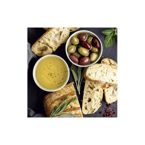 Jogo de guardanapos em papel Paper Design Everyday Olives 33x33cm 20 peças Jogo de guardanapos em papel Paper Design Everyday Olives 33x33cm 20 peças