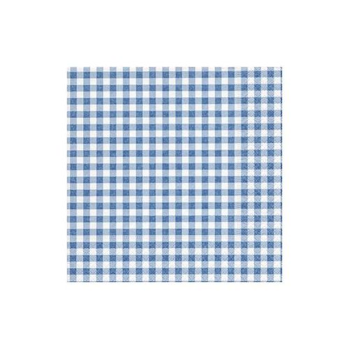 Jogo de guardanapos em papel Paper Design New Vichy 33x33cm 20 peças blue Jogo de guardanapos em papel Paper Design New Vichy 33x33cm 20 peças blue