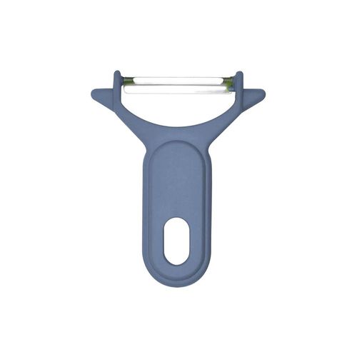 Peeler para vegetais em aço inox Fackelmann Elemental 10x8x1,7cm azul Peeler para vegetais em aço inox Fackelmann Elemental 10x8x1,7cm azul