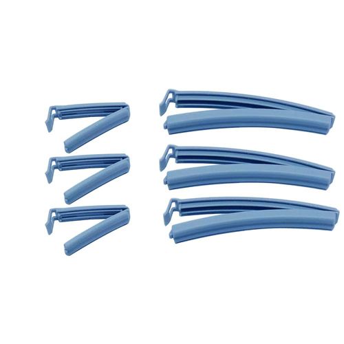 Jogo de clips para saco plástico Fackelmann Elemental 15 peças Jogo de clips para saco plástico Fackelmann Elemental 15 peças