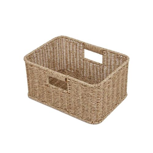 Cesta organizadora Hudson Rattan 31x22x15cm 10 litros Cesta organizadora Hudson Rattan 31x22x15cm 10 litros