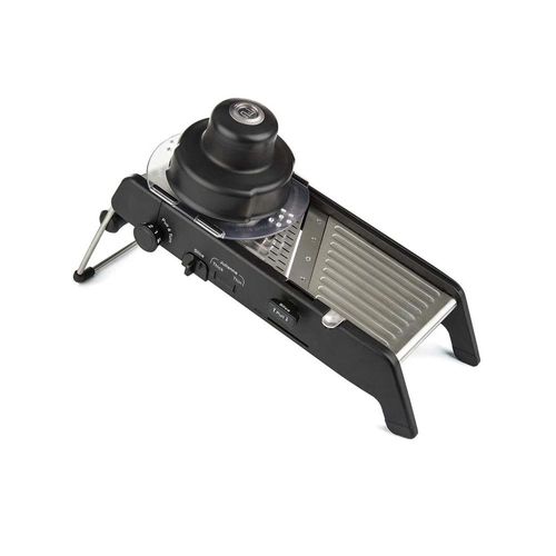 Fatiador e cortador ajustável em plástico e aço inox Progressive 36cm preto Fatiador e cortador ajustável em plástico e aço inox Progressive 36cm preto