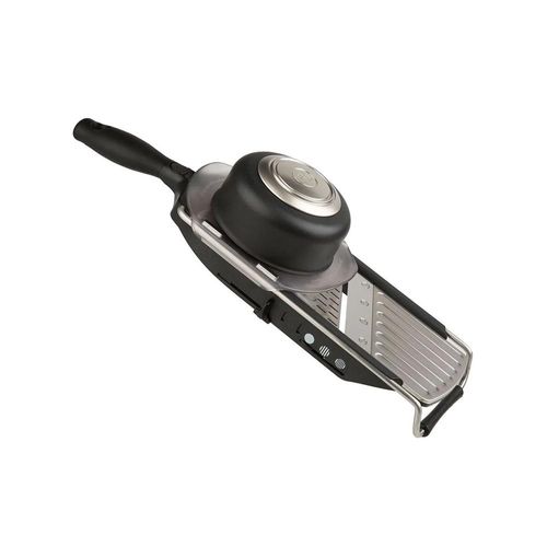 Fatiador profissional com cabo em plástico e aço inox Progressive 36cm Fatiador profissional com cabo em plástico e aço inox Progressive 36cm