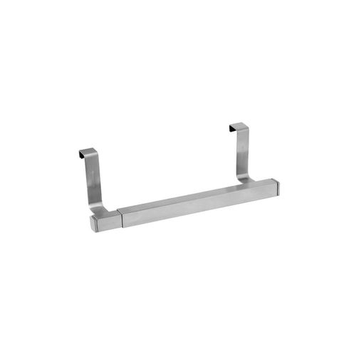 Porta toalha ajustável para armários em aço inox Fackelmann 24-40cm Porta toalha ajustável para armários em aço inox Fackelmann 24-40cm
