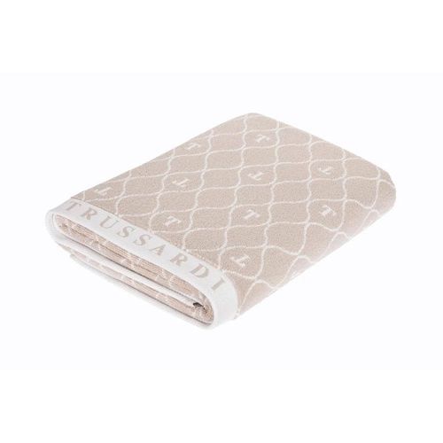 Toalha de banho Trussardi Speciale 86cmx1,60m 100% Algodão Nocciola Toalha de banho Trussardi Speciale 86cmx1,60m 100% Algodão Nocciola