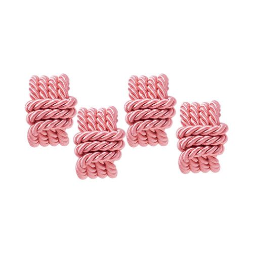 Jogo de argolas para guardanapos Copa&Cia Trance 4 peças terracota Jogo de argolas para guardanapos Copa&Cia Trance 4 peças terracota