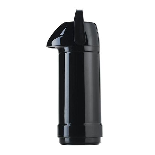 Garrafa térmica de pressão em plástico Invicta GLT 1 litro preto Garrafa térmica de pressão em plástico Invicta GLT 1 litro preto
