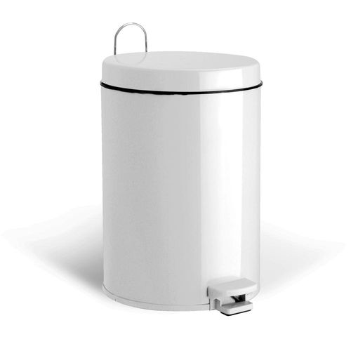 Lixeira Purimax Maxroll 5 litros branca Lixeira Purimax Maxroll 5 litros branca