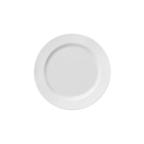 Prato sobremesa em porcelana Germer Capri 20cm branco Prato sobremesa em porcelana Germer Capri 20cm branco