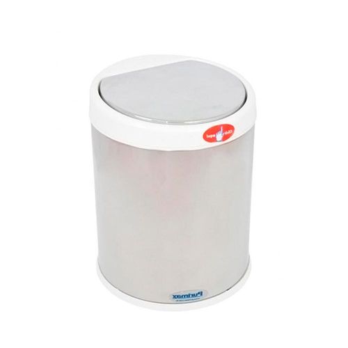 Lixeira para pia com tampa em inox Purimax 3 litros branco Lixeira para pia com tampa em inox Purimax 3 litros branco