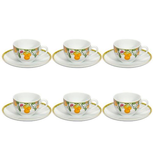 Jogo de xícaras para café Vista Alegre Algarve 6 peças