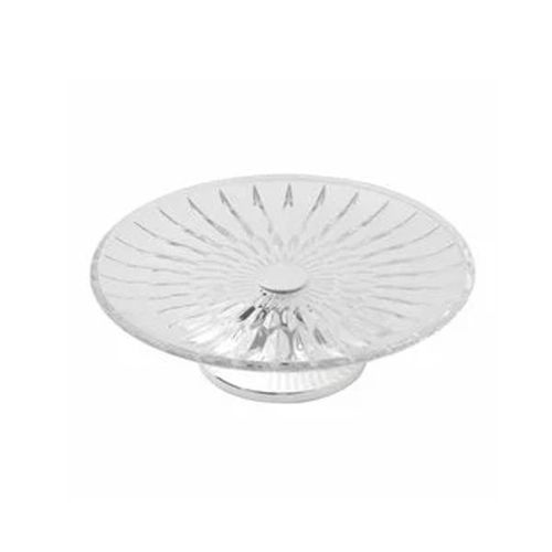 Prato para bolo em prata Wolff Capela 35,5cm