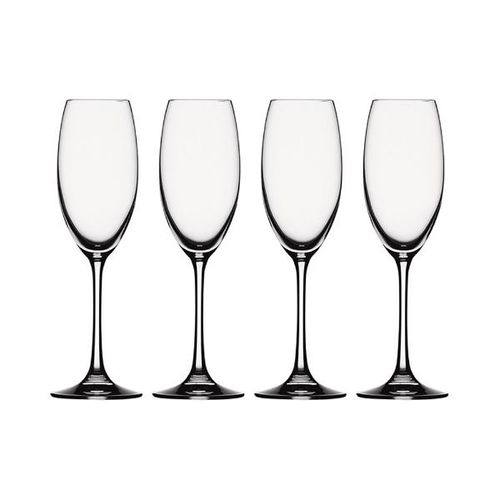 Jogo de taças de champanhe em vidro Spiegelau 258ml 4 peças Jogo de taças de champanhe em vidro Spiegelau 258ml 4 peças
